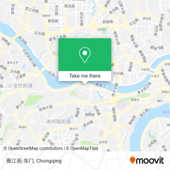 雍江苑-东门 map