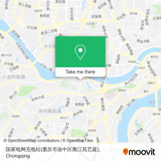 国家电网充电站(重庆市渝中区雍江苑艺庭) map
