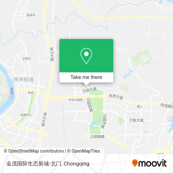 金茂国际生态新城-北门 map