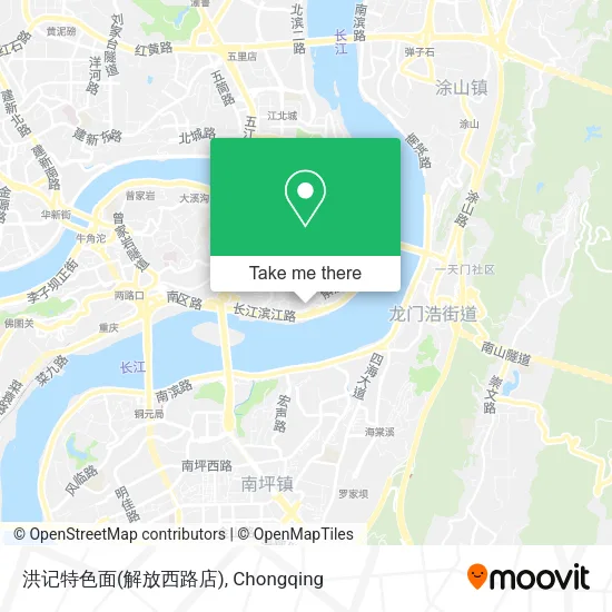洪记特色面(解放西路店) map