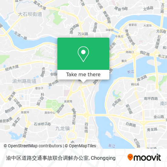 渝中区道路交通事故联合调解办公室 map