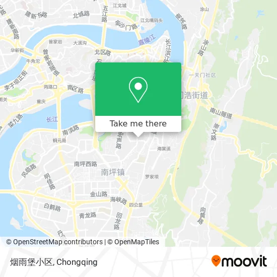 烟雨堡小区 map