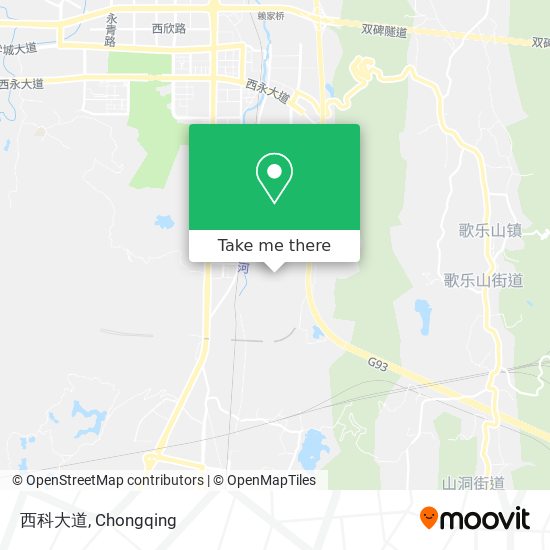 西科大道 map