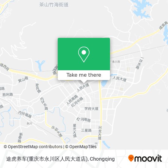 途虎养车(重庆市永川区人民大道店) map