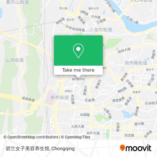 碧兰女子美容养生馆 map