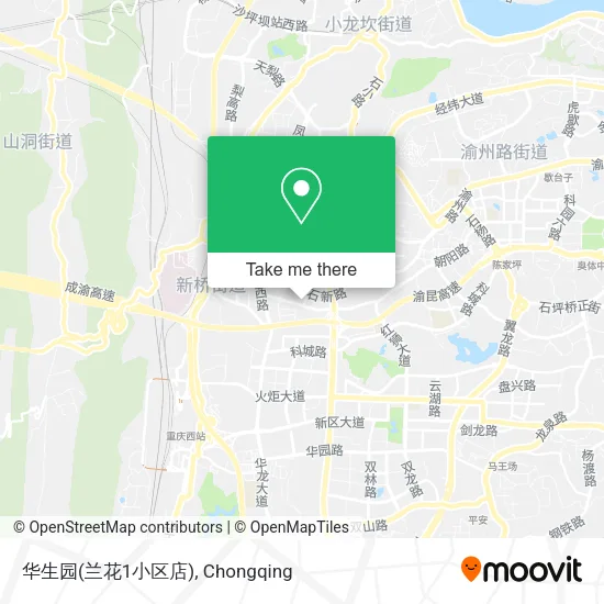 华生园(兰花1小区店) map