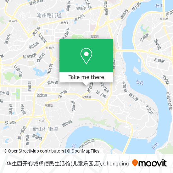 华生园开心城堡便民生活馆(儿童乐园店) map