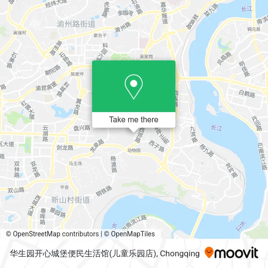 华生园开心城堡便民生活馆(儿童乐园店) map