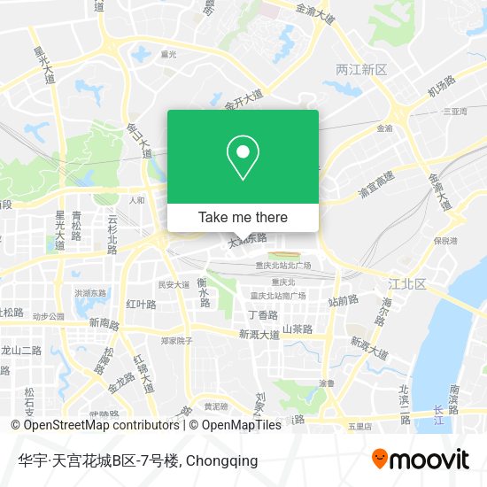 华宇·天宫花城B区-7号楼 map
