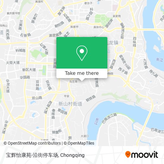宝辉怡康苑-沿街停车场 map