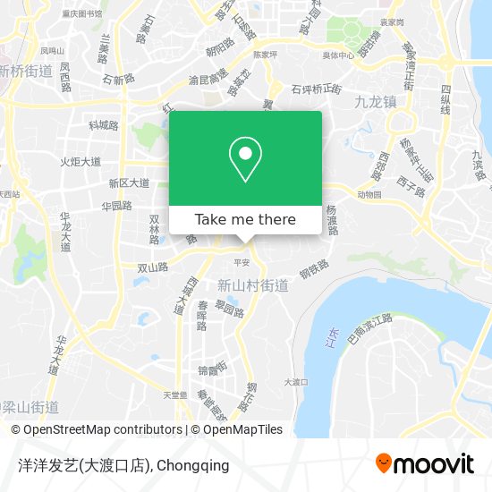 洋洋发艺(大渡口店) map