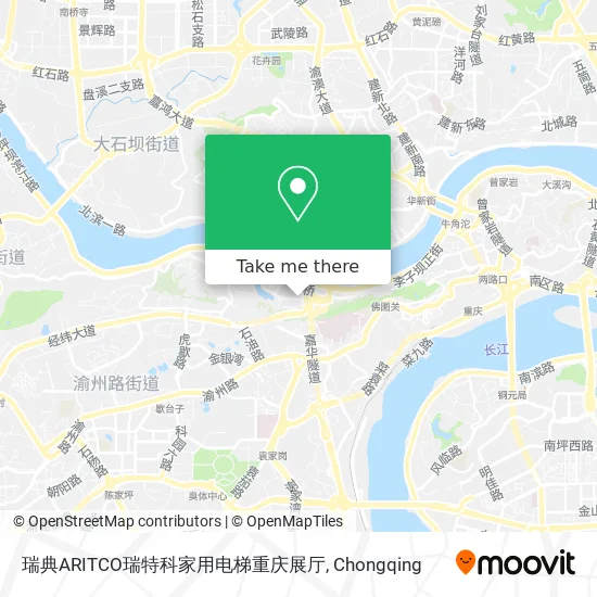 瑞典ARITCO瑞特科家用电梯重庆展厅 map