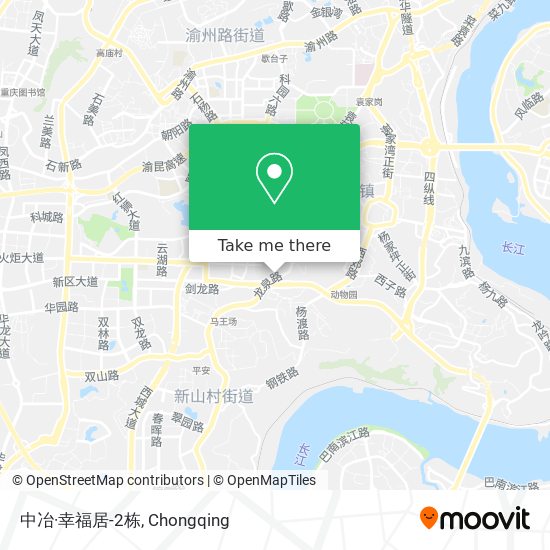 中冶·幸福居-2栋 map
