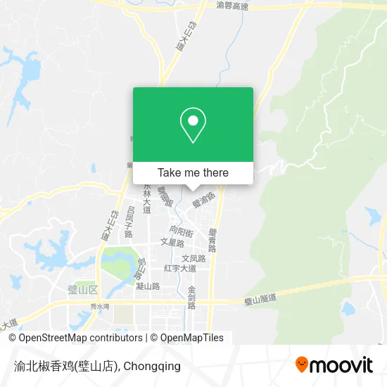 渝北椒香鸡(璧山店) map