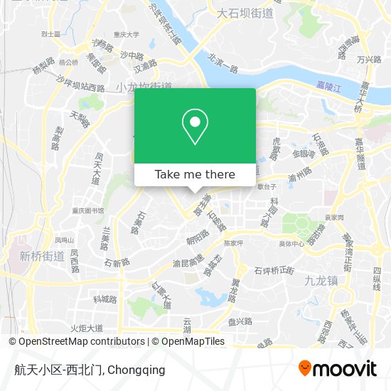 航天小区-西北门 map