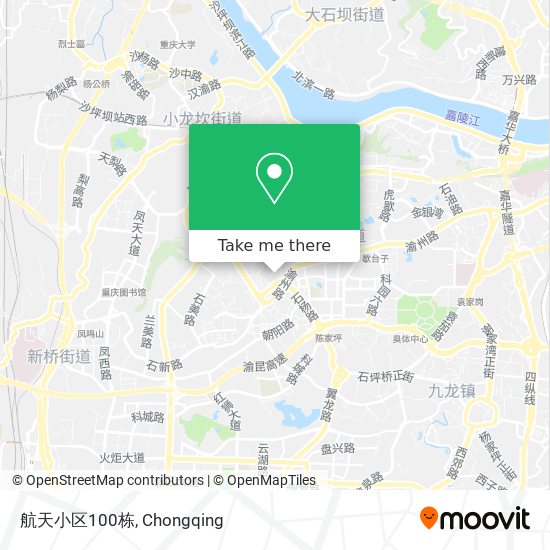 航天小区100栋 map