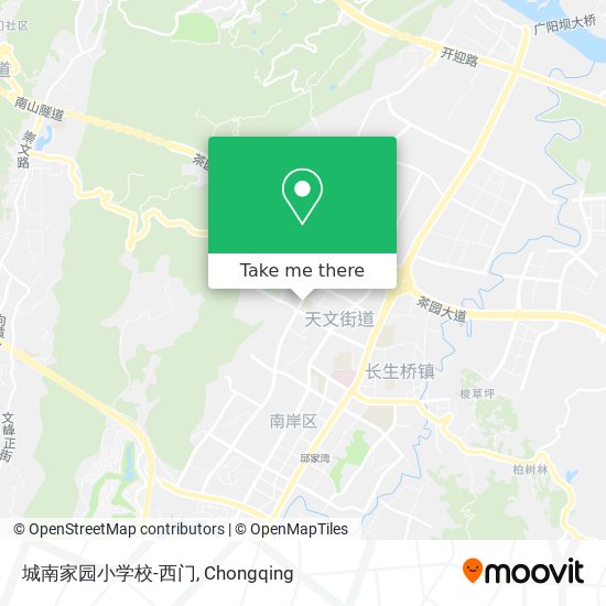 城南家园小学校-西门 map