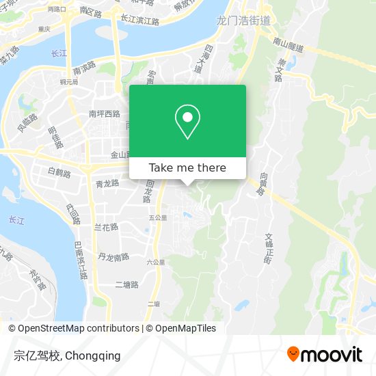 宗亿驾校 map