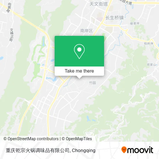 重庆乾宗火锅调味品有限公司 map