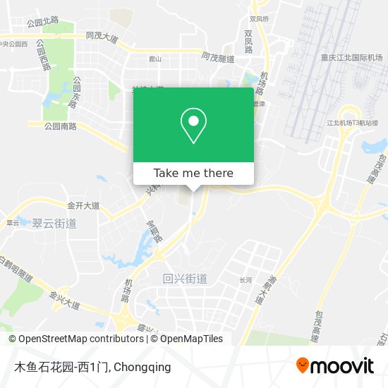 木鱼石花园-西1门 map