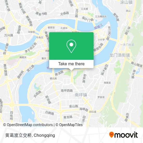 黄葛渡立交桥 map