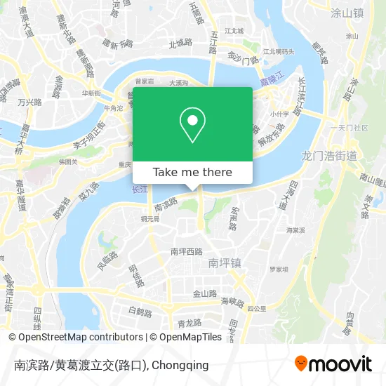 南滨路/黄葛渡立交(路口) map