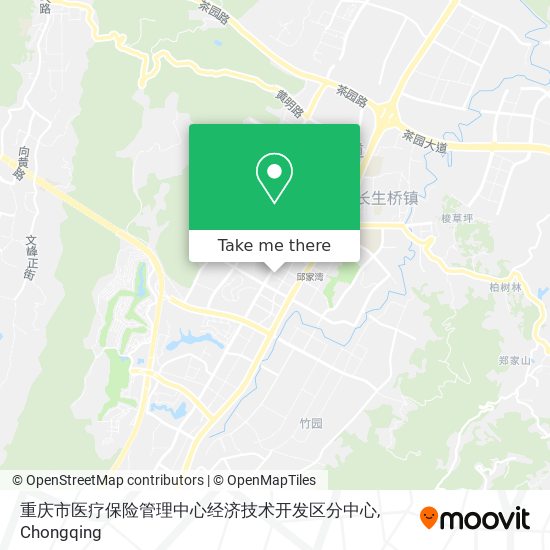 重庆市医疗保险管理中心经济技术开发区分中心 map