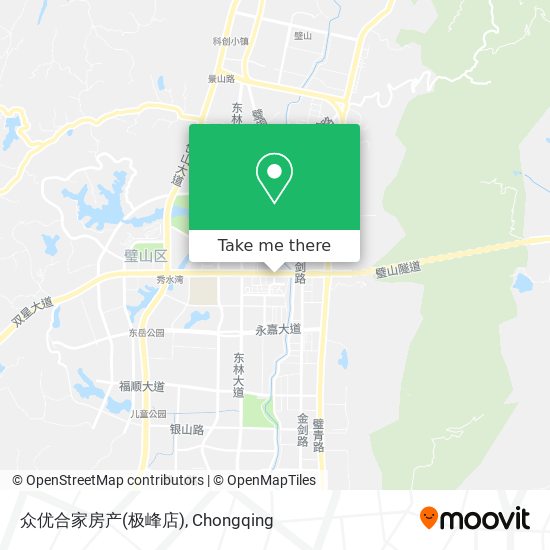 众优合家房产(极峰店) map