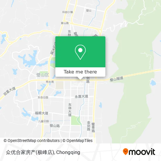 众优合家房产(极峰店) map