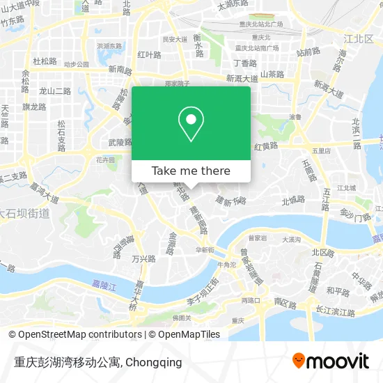 重庆彭湖湾移动公寓 map