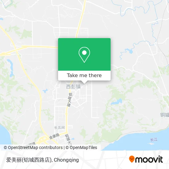 爱美丽(铝城西路店) map