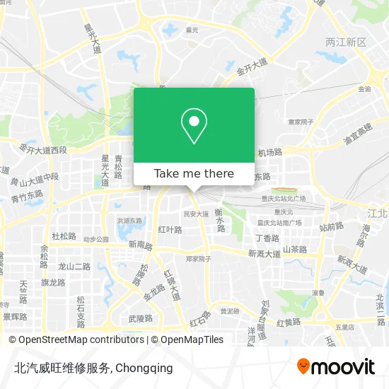 北汽威旺维修服务 map