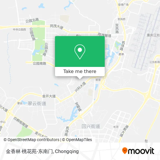 金香林·桃花苑-东南门 map