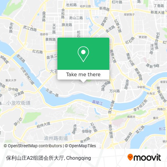 保利山庄A2组团会所大厅 map
