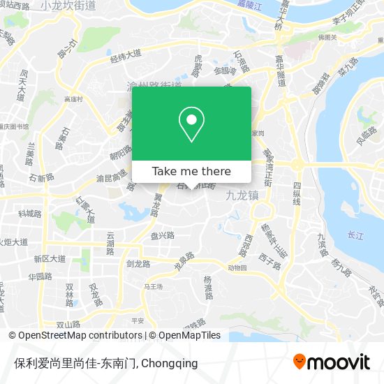 保利爱尚里尚佳-东南门 map