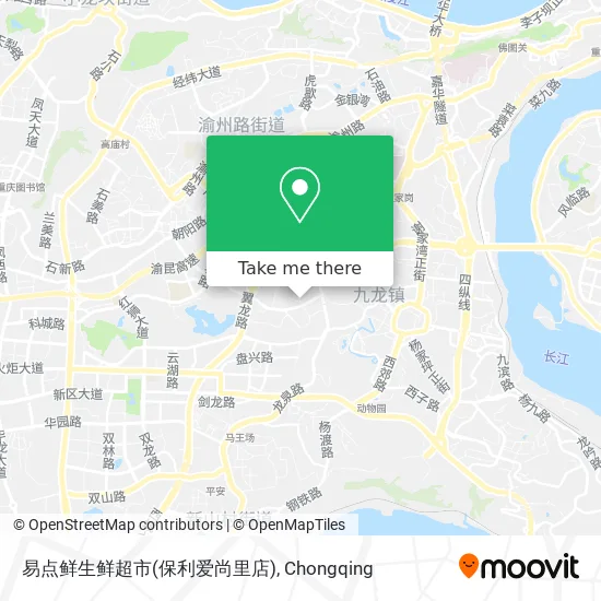 易点鲜生鲜超市(保利爱尚里店) map