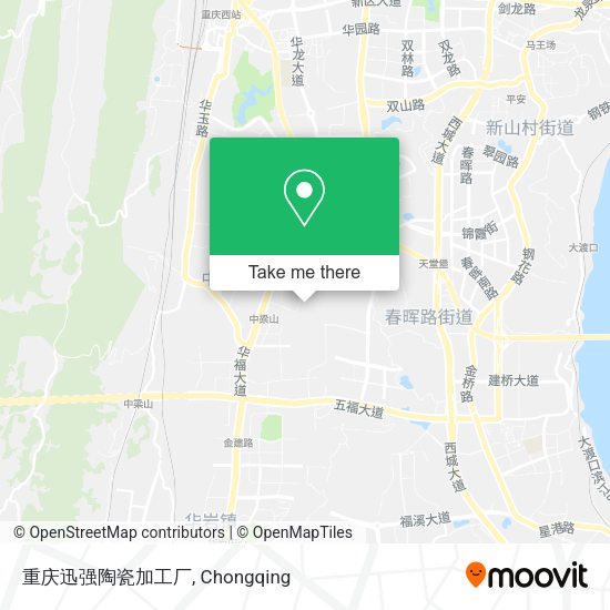 重庆迅强陶瓷加工厂 map