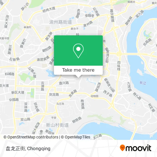 盘龙正街 map