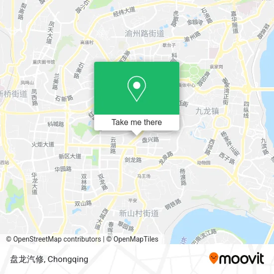 盘龙汽修 map