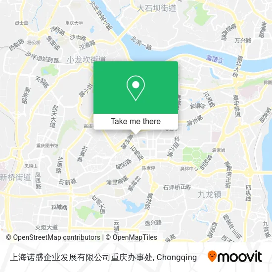 上海诺盛企业发展有限公司重庆办事处 map