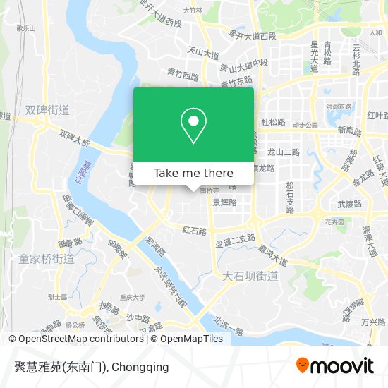 聚慧雅苑(东南门) map