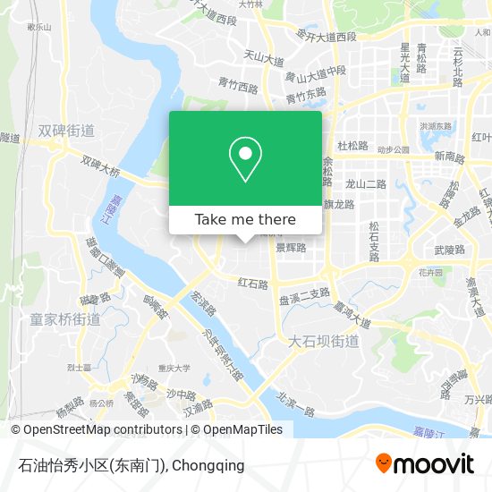石油怡秀小区(东南门) map