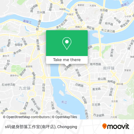 s码健身部落工作室(南坪店) map