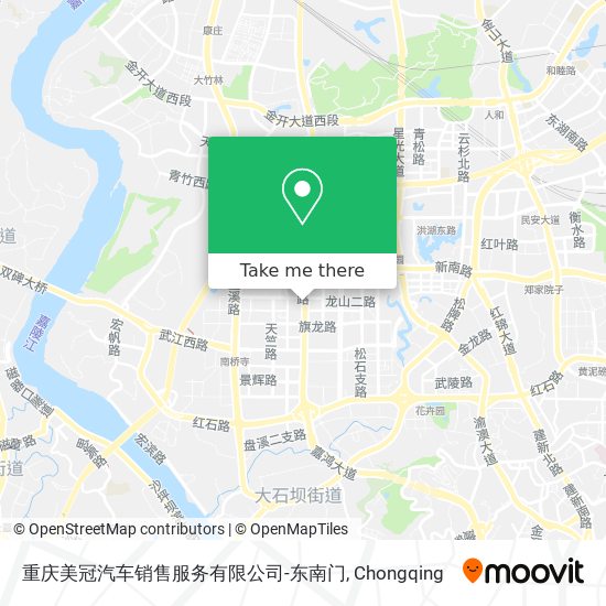重庆美冠汽车销售服务有限公司-东南门 map