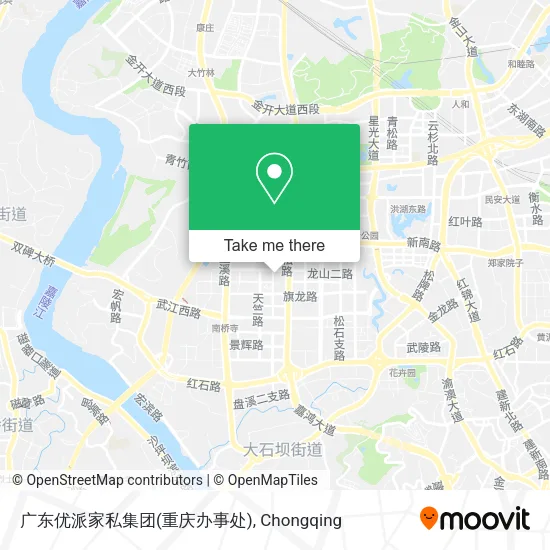广东优派家私集团(重庆办事处) map