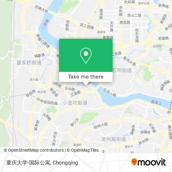 重庆大学-国际公寓 map
