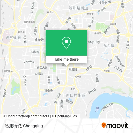 迅捷物资 map