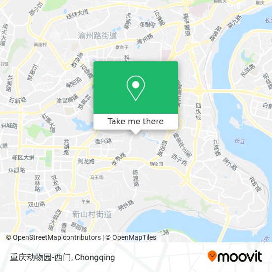 重庆动物园-西门 map