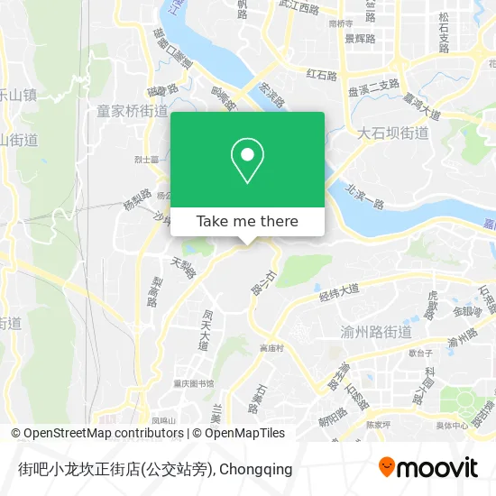 街吧小龙坎正街店(公交站旁) map