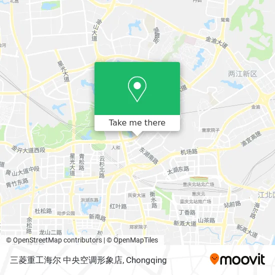 三菱重工海尔  中央空调形象店 map